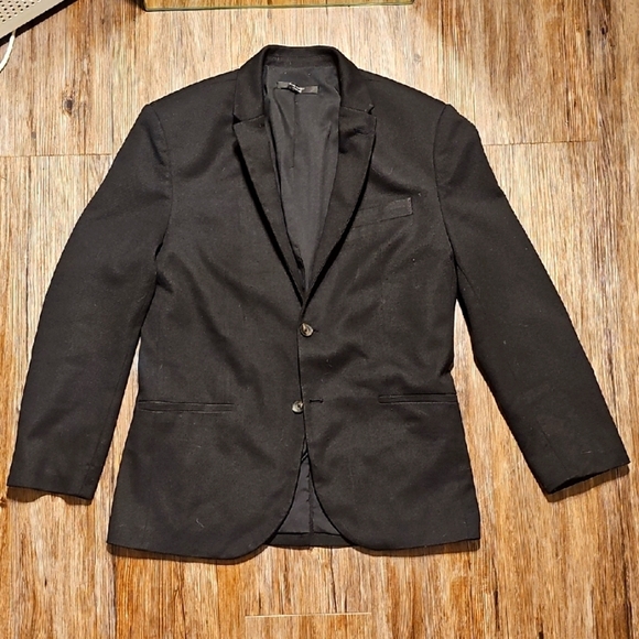 Men's Zara Essential Elegant Black Blazer Medium - Picture 1 of 8